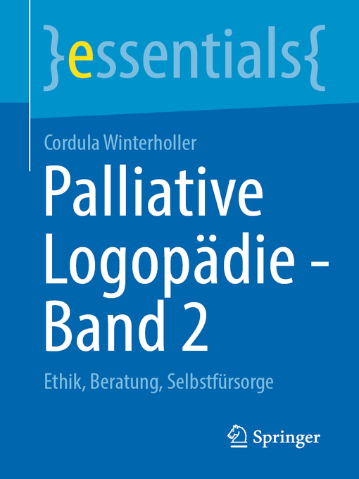 Title details for Palliative Logopädie--Band 2 by Cordula Winterholler - Available